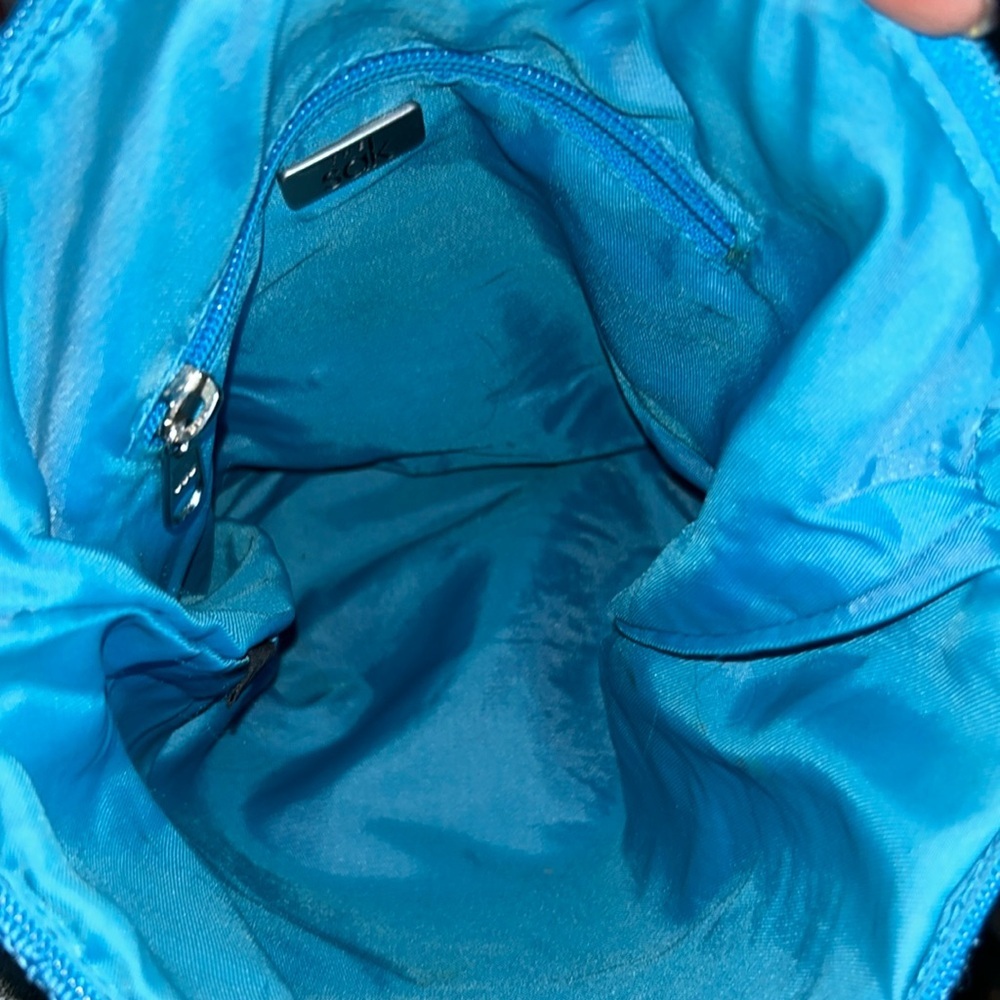 The Sak Original Everyday Tote Single Strap Shoulder Bag Turquoise Blue - Picture 6 of 9